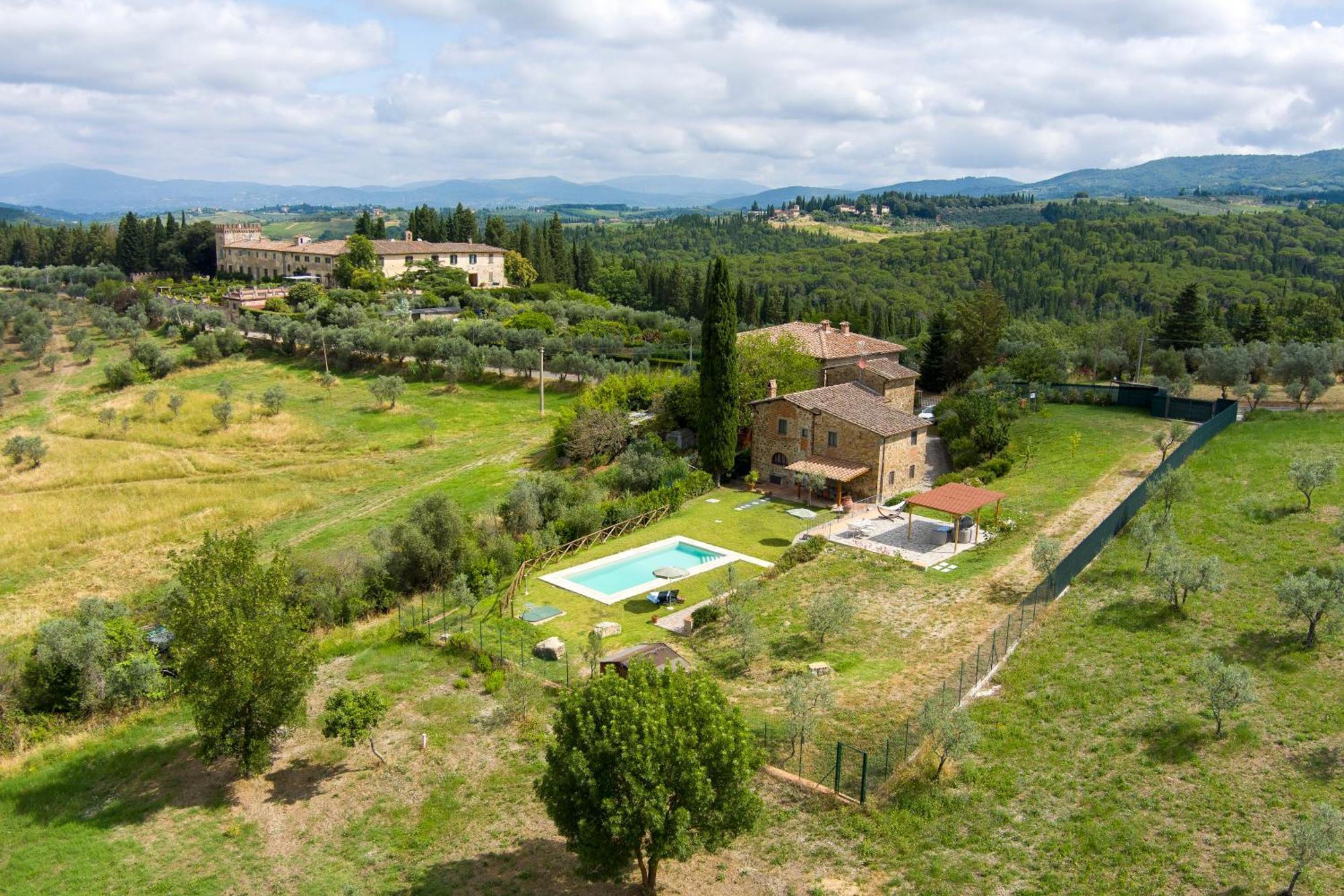 Villa Sunset Greve in Chianti Eksteriør billede